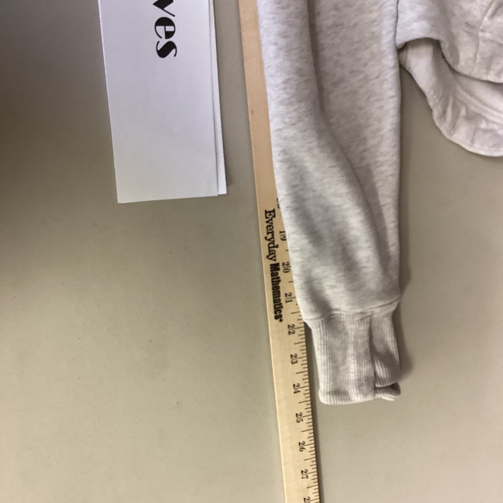 Athleta Cozy Karma Asymmetrical Twist Neck Pullover Top XXS - Picture 14 of 16